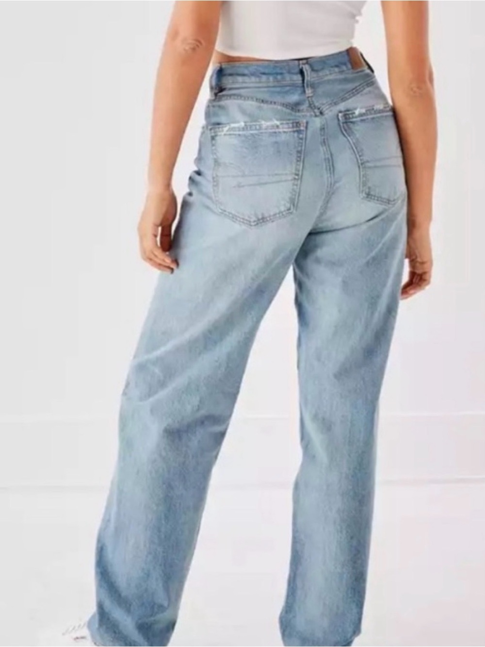 American Eagle High-Rise Baggy Jean